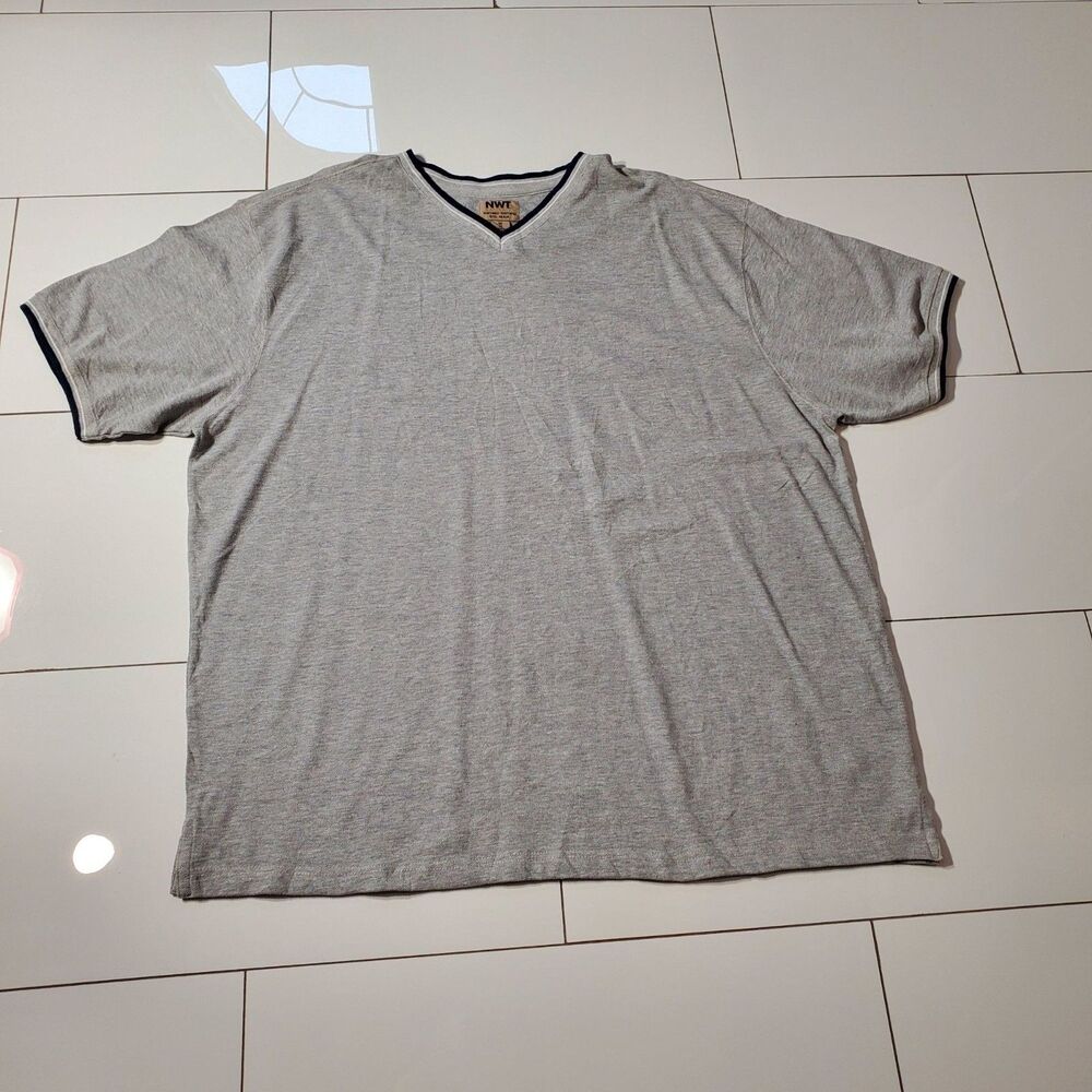 NEW!! NORTHWEST TERRITORY SHIRT GRAY SHORT SLEEVE COTTON/POLYESTER SIZE 4X